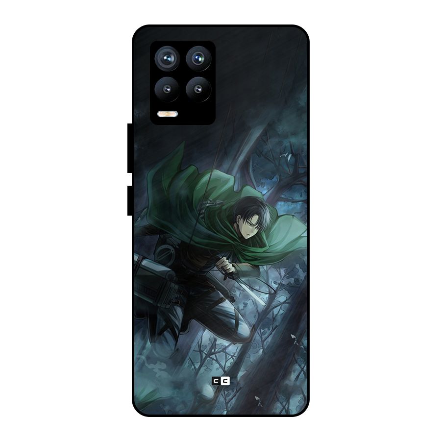 Cool Captain Levi Metal Back Case for Realme 8 Pro