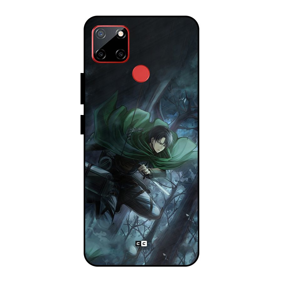 Cool Captain Levi Metal Back Case for Realme C12