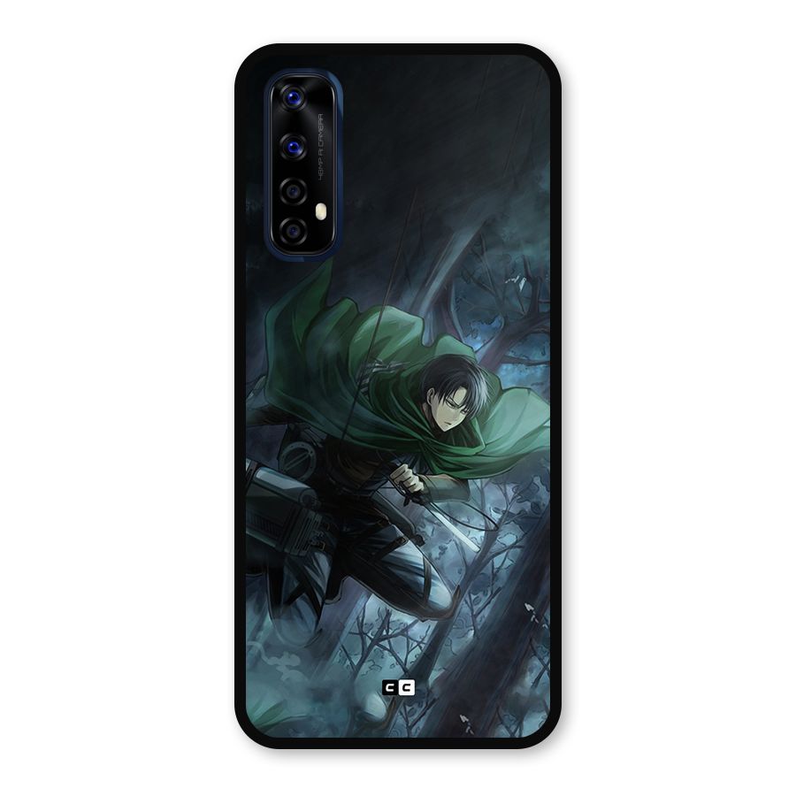 Cool Captain Levi Metal Back Case for Realme Narzo 20 Pro