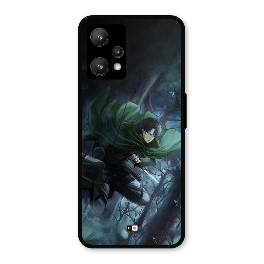 Cool Captain Levi Metal Back Case for Realme Narzo 50 Pro