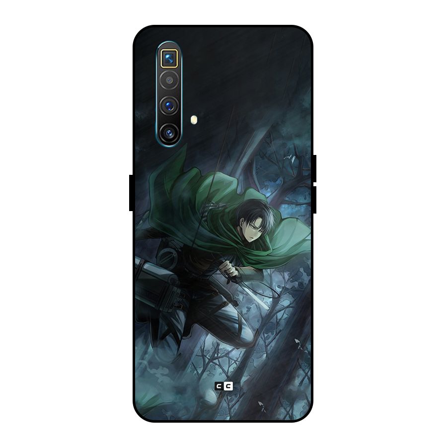 Cool Captain Levi Metal Back Case for Realme X3