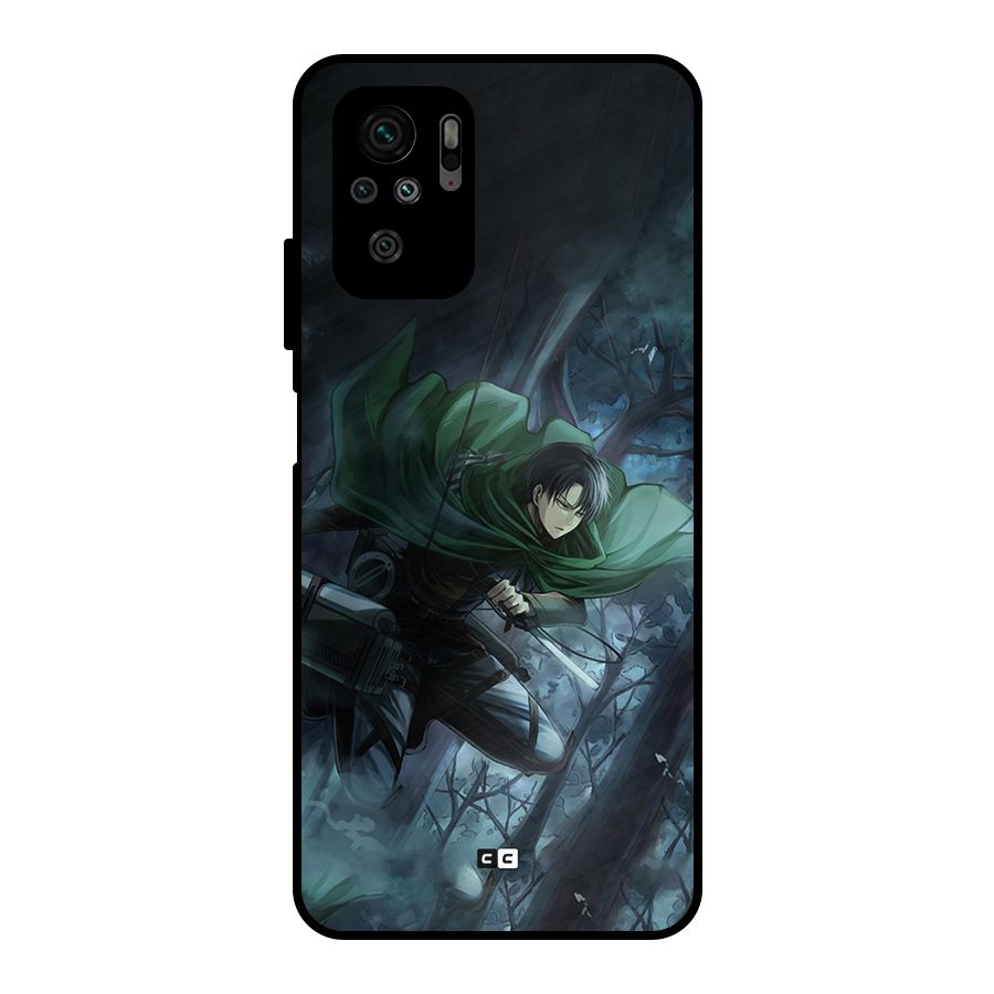 Cool Captain Levi Metal Back Case for Redmi Note 11 SE