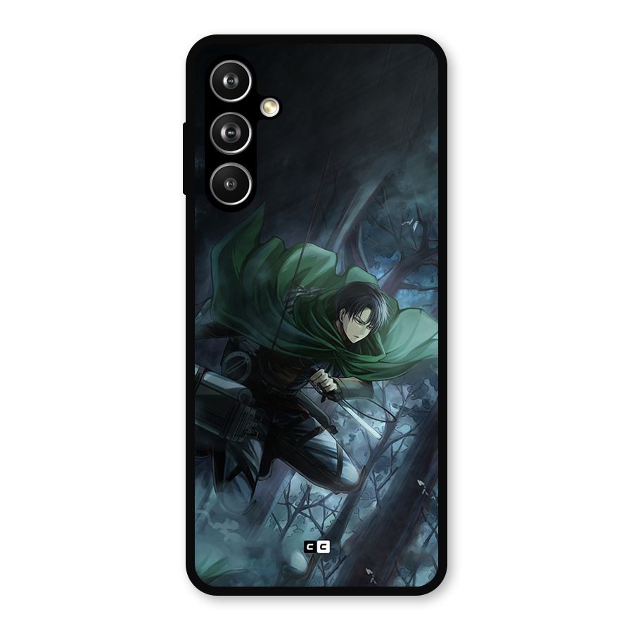 Cool Captain Levi Metal Back Case for Samsung Galaxy M54