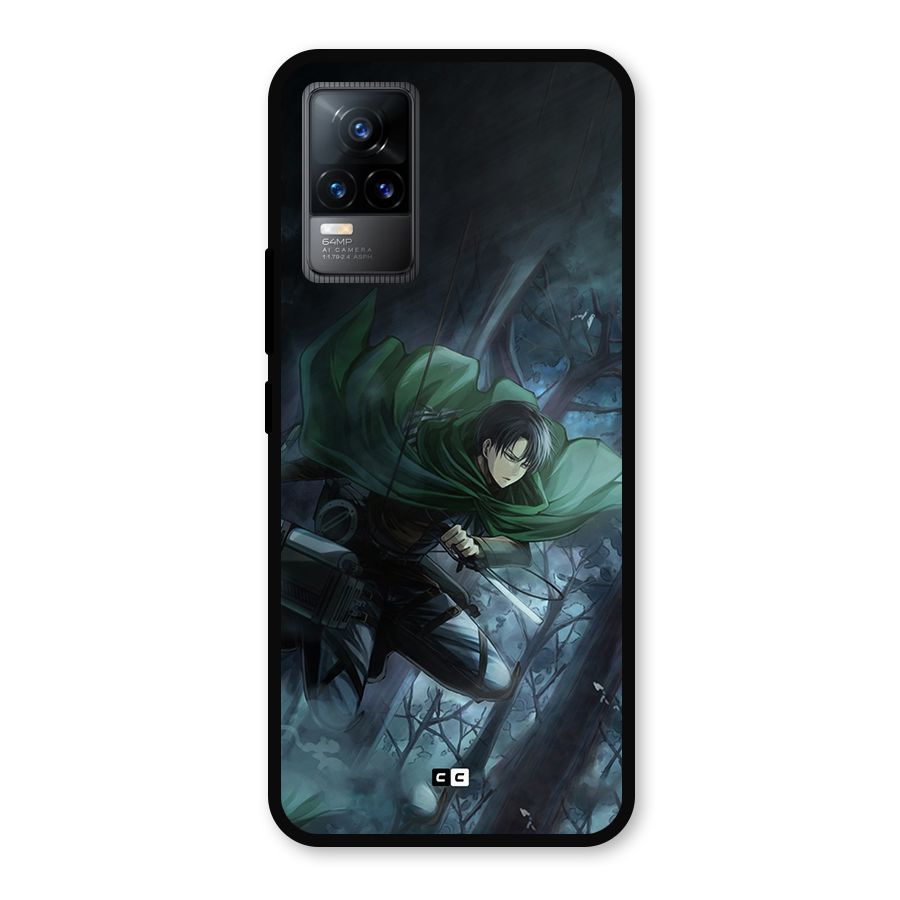 Cool Captain Levi Metal Back Case for Vivo Y73