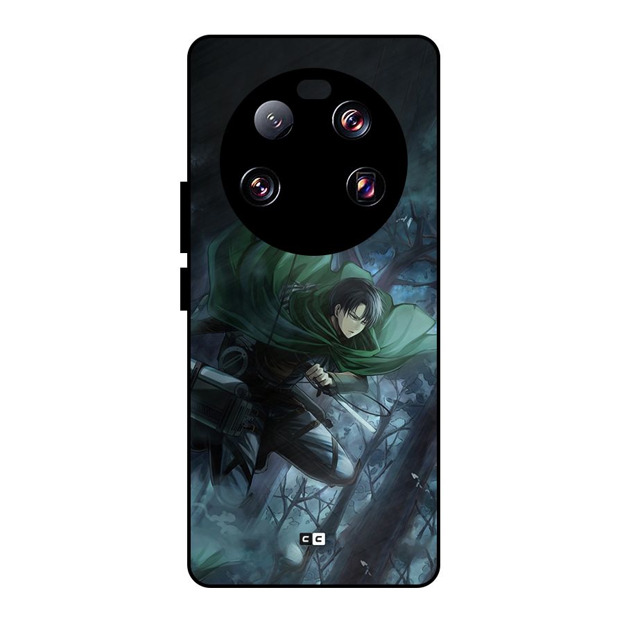 Cool Captain Levi Metal Back Case for Xiaomi 13 Ultra