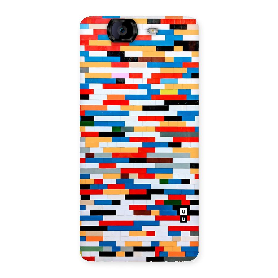 Cool Colors Collage Pattern Art Back Case for Canvas Knight A350