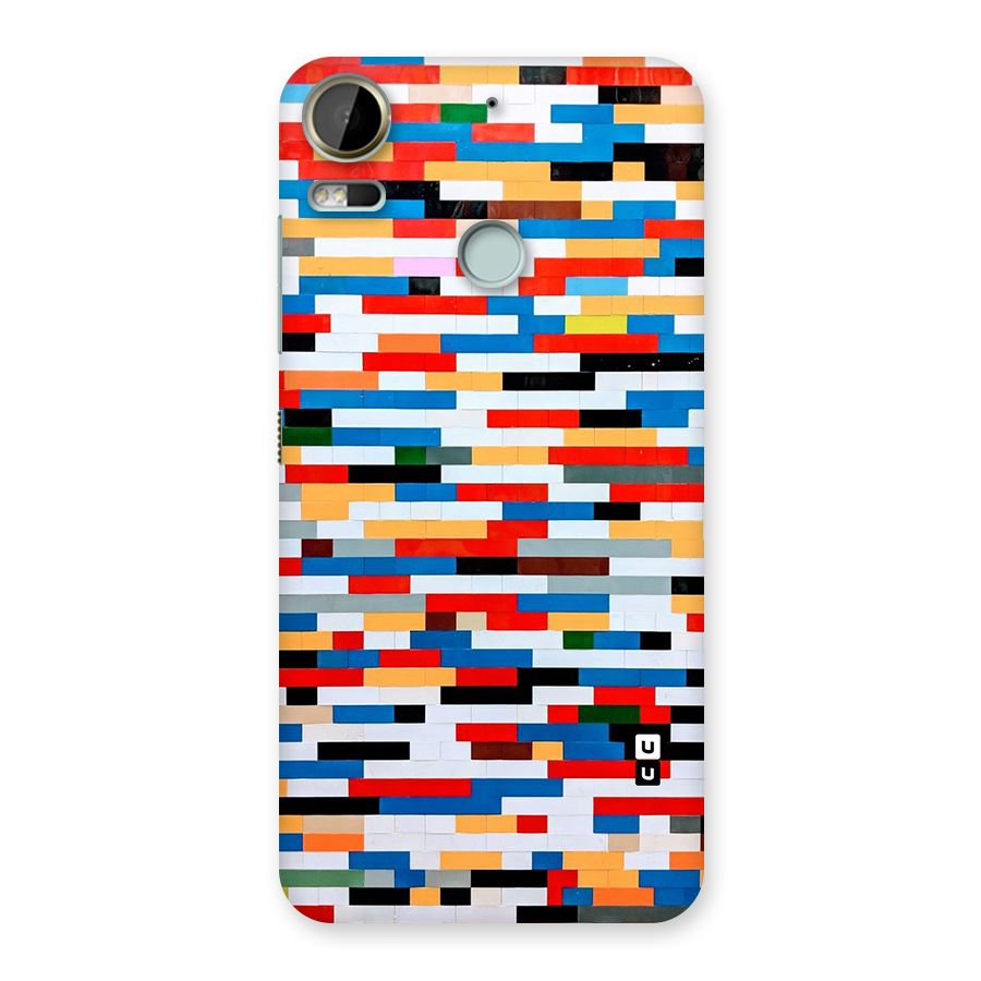 Cool Colors Collage Pattern Art Back Case for Desire 10 Pro