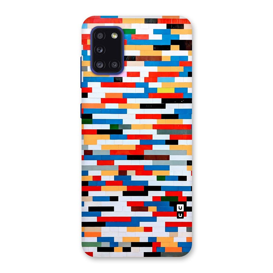 Cool Colors Collage Pattern Art Back Case for Galaxy A31
