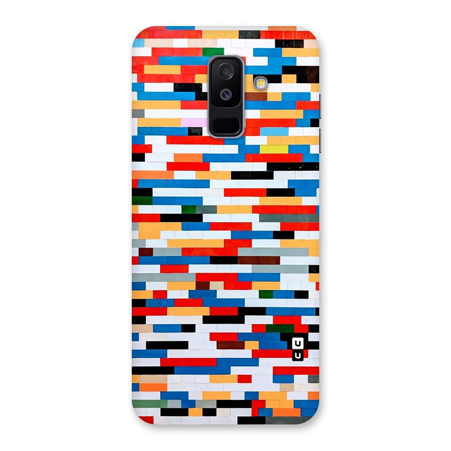 Cool Colors Collage Pattern Art Back Case for Galaxy A6 Plus