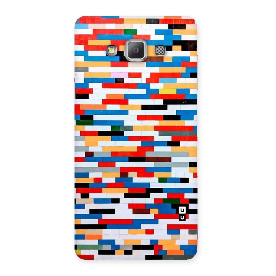 Cool Colors Collage Pattern Art Back Case for Galaxy A7