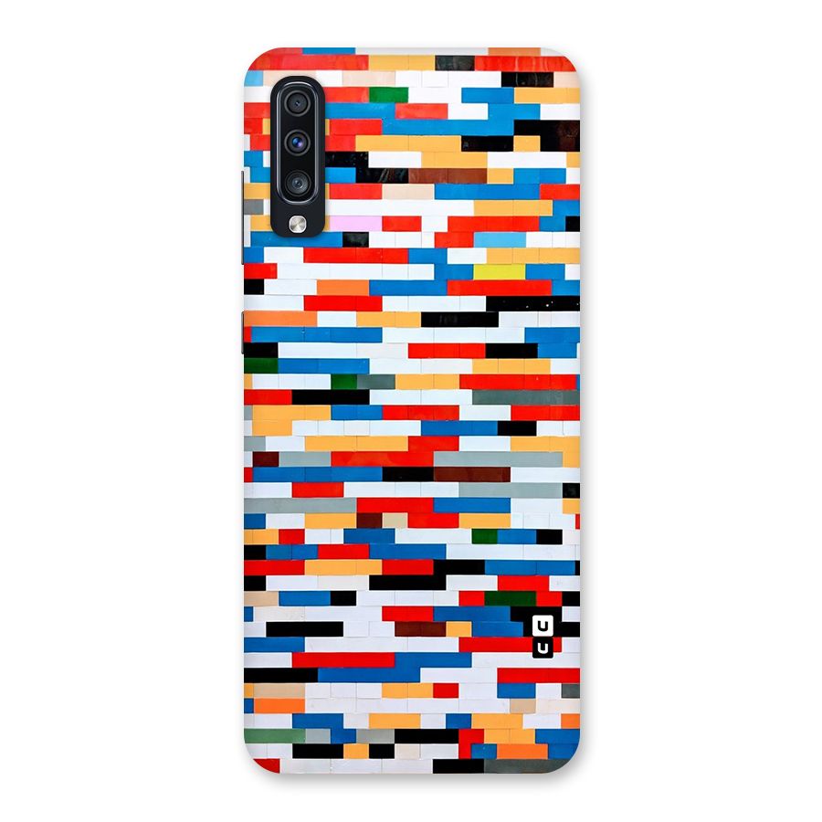 Cool Colors Collage Pattern Art Back Case for Galaxy A70