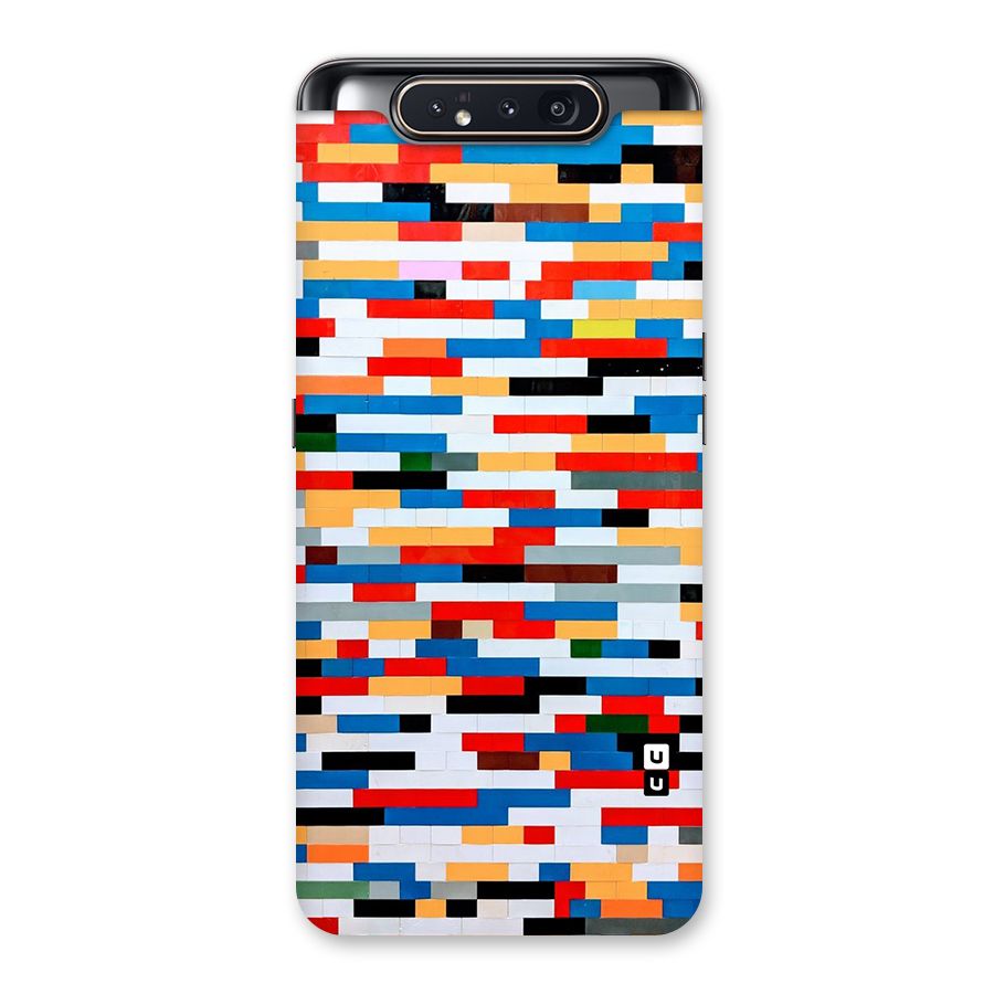Cool Colors Collage Pattern Art Back Case for Galaxy A80
