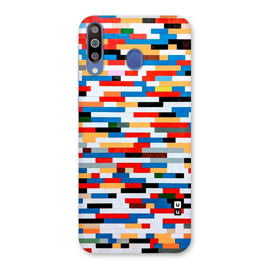 Cool Colors Collage Pattern Art Back Case for Galaxy M30