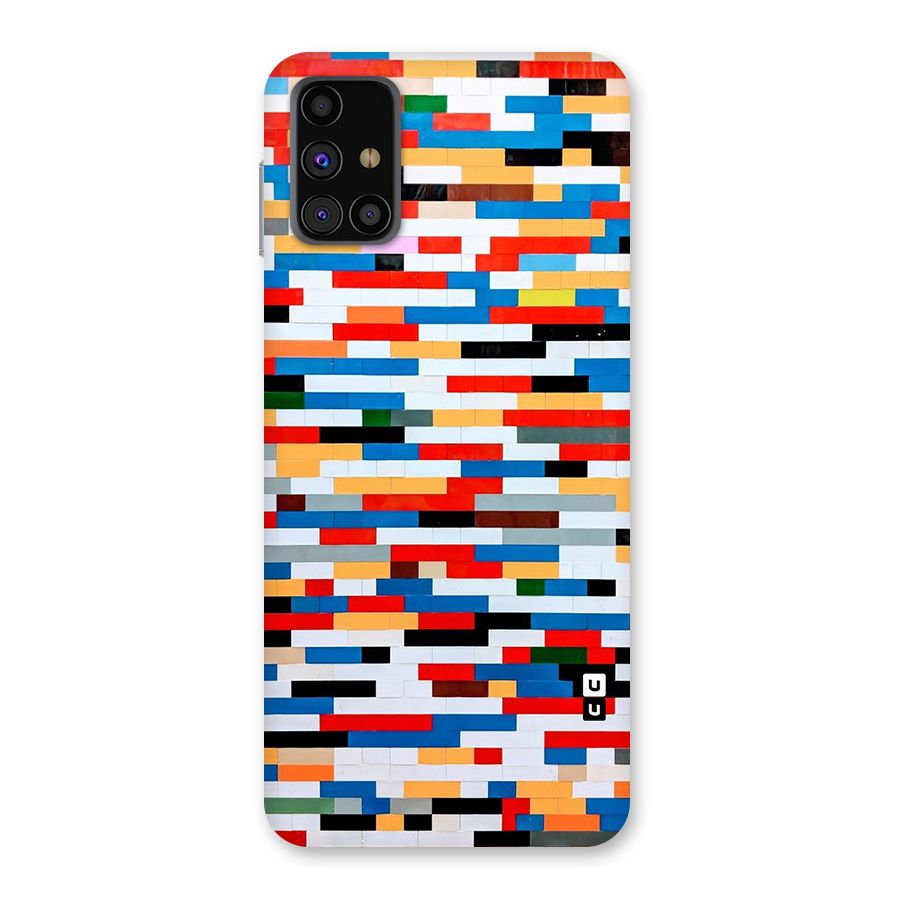 Cool Colors Collage Pattern Art Back Case for Galaxy M31s
