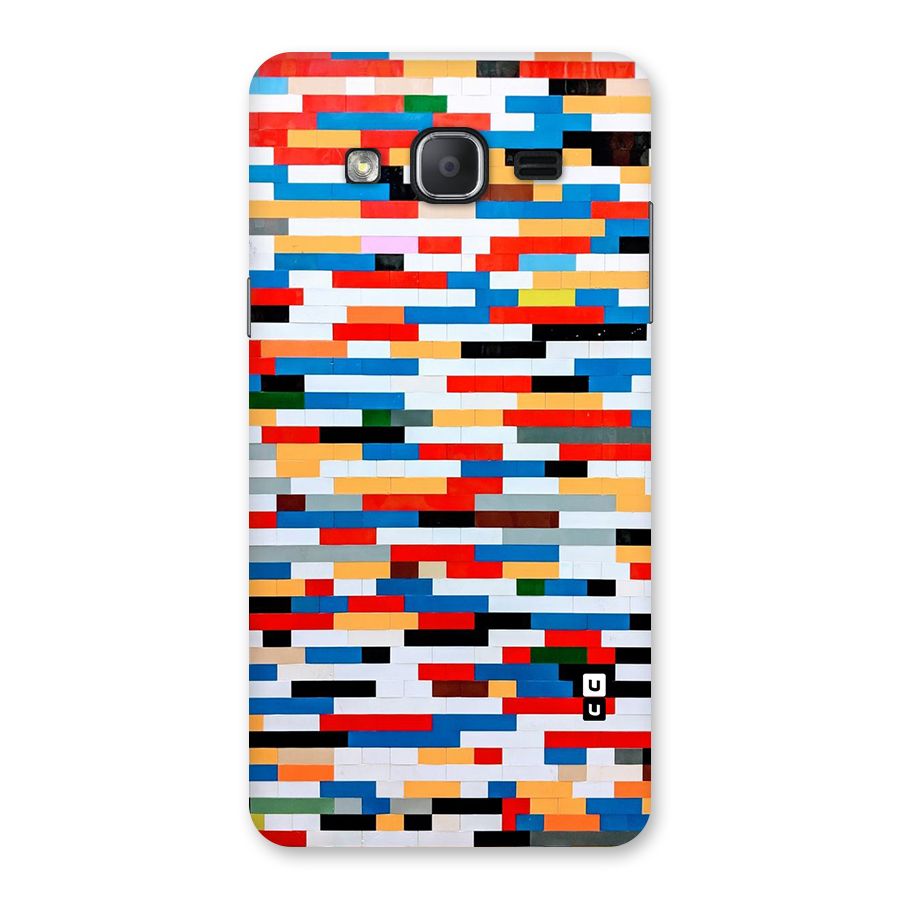 Cool Colors Collage Pattern Art Back Case for Galaxy On7 Pro