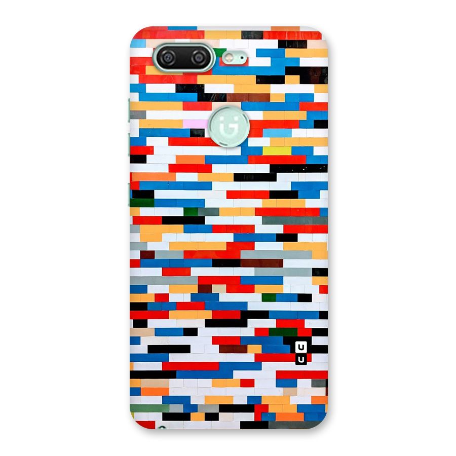 Cool Colors Collage Pattern Art Back Case for Gionee S10