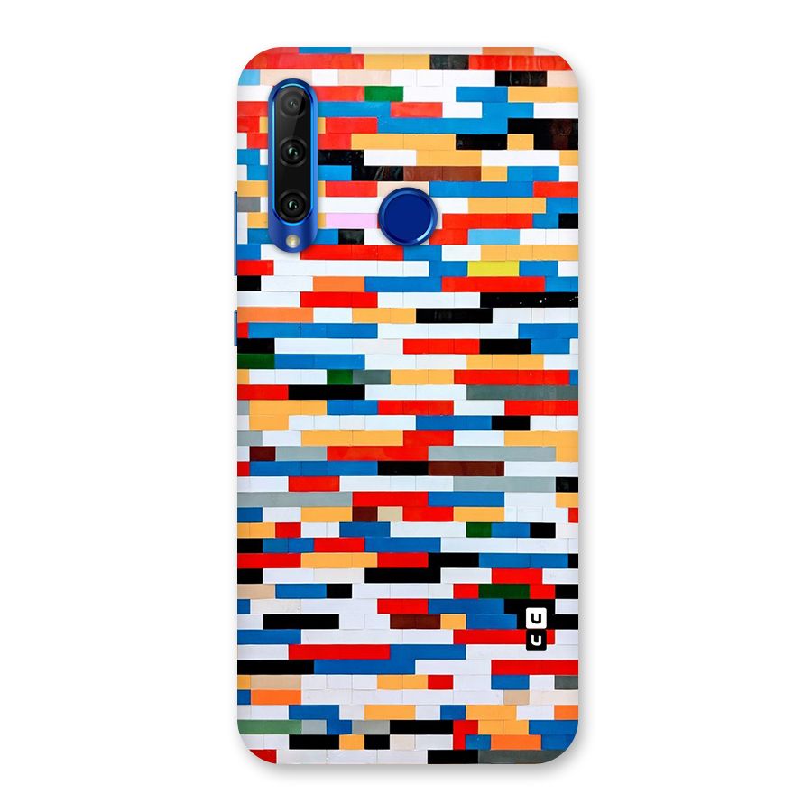 Cool Colors Collage Pattern Art Back Case for Honor 20i