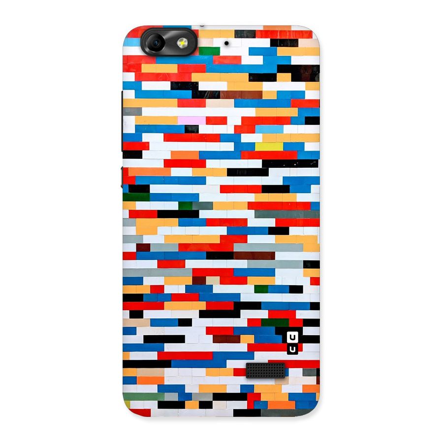 Cool Colors Collage Pattern Art Back Case for Honor 4C