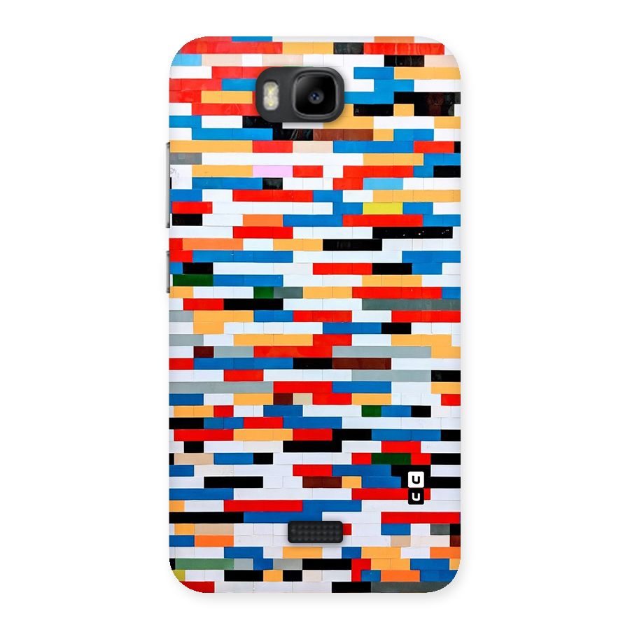 Cool Colors Collage Pattern Art Back Case for Honor Bee