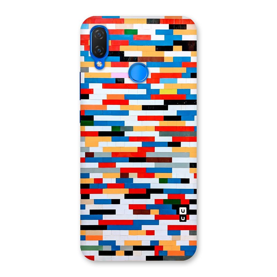 Cool Colors Collage Pattern Art Back Case for Huawei P Smart+
