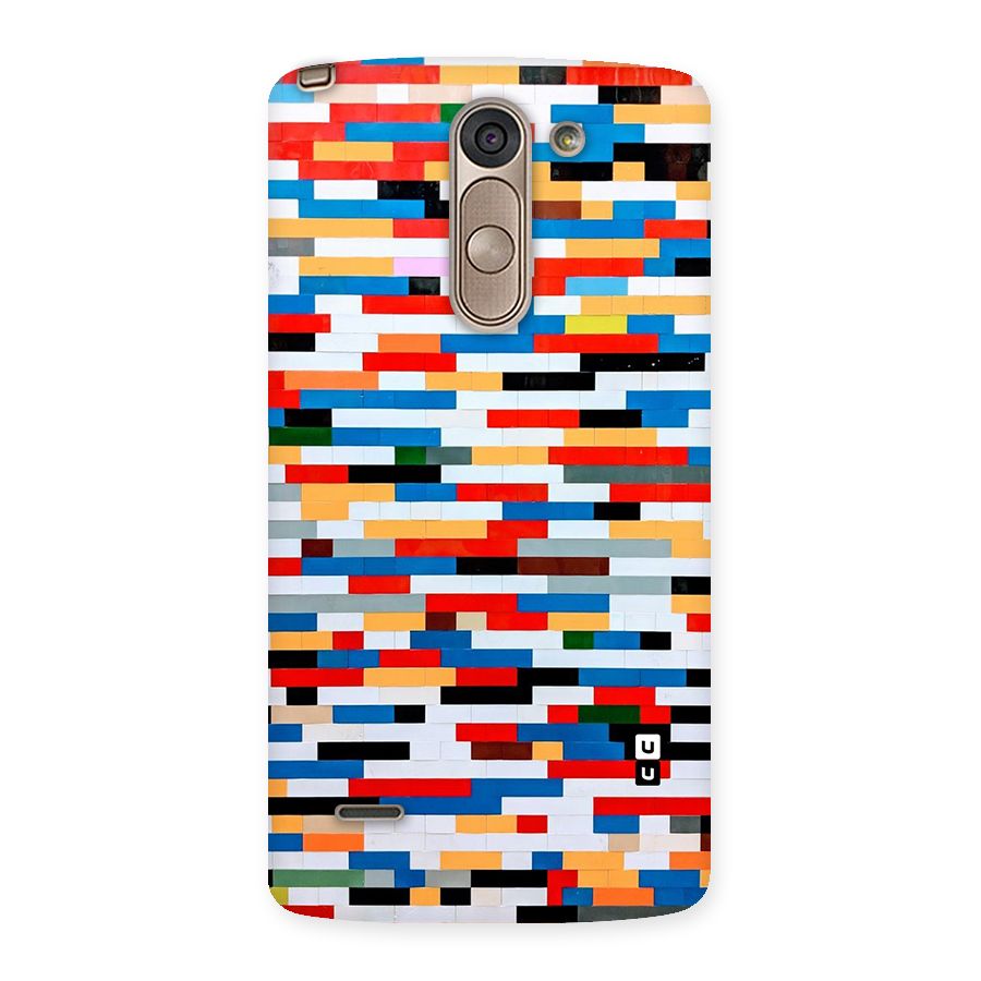Cool Colors Collage Pattern Art Back Case for LG G3 Stylus