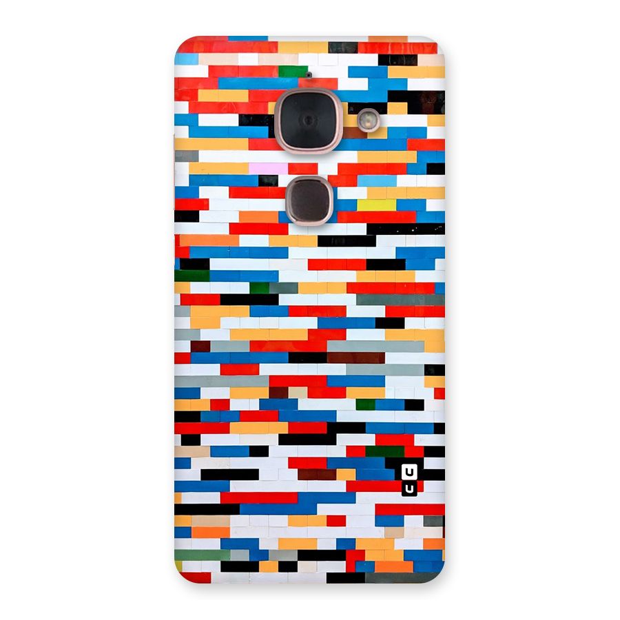 Cool Colors Collage Pattern Art Back Case for Le Max 2