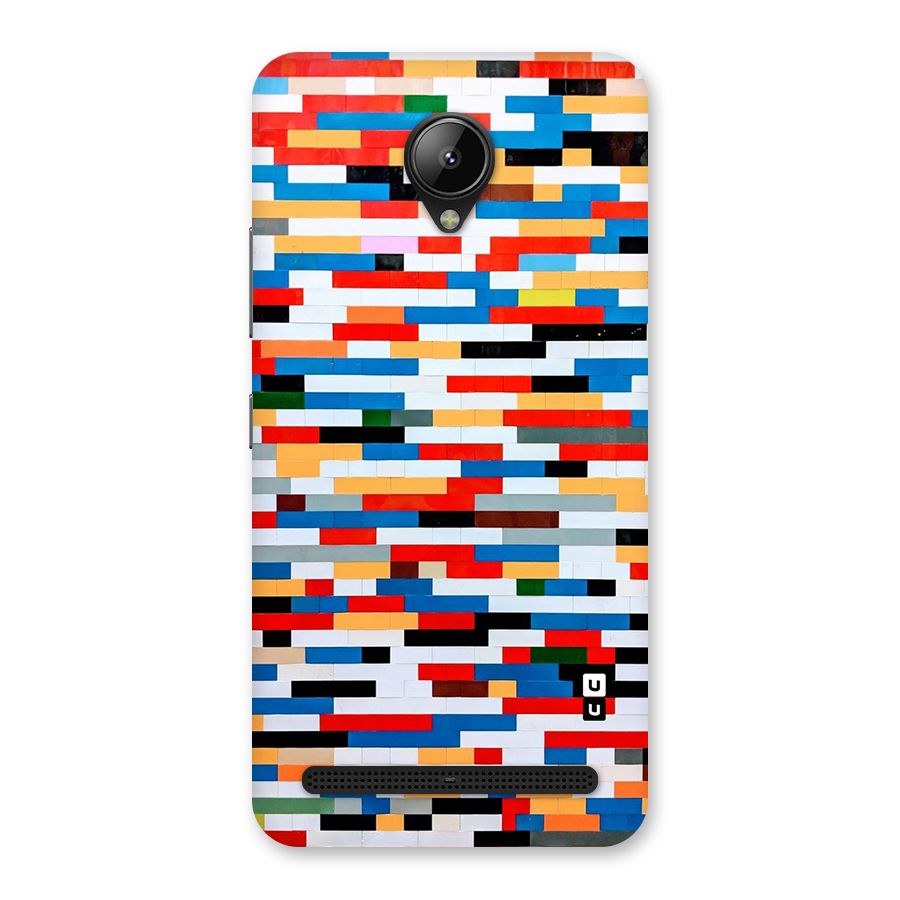 Cool Colors Collage Pattern Art Back Case for Lenovo C2