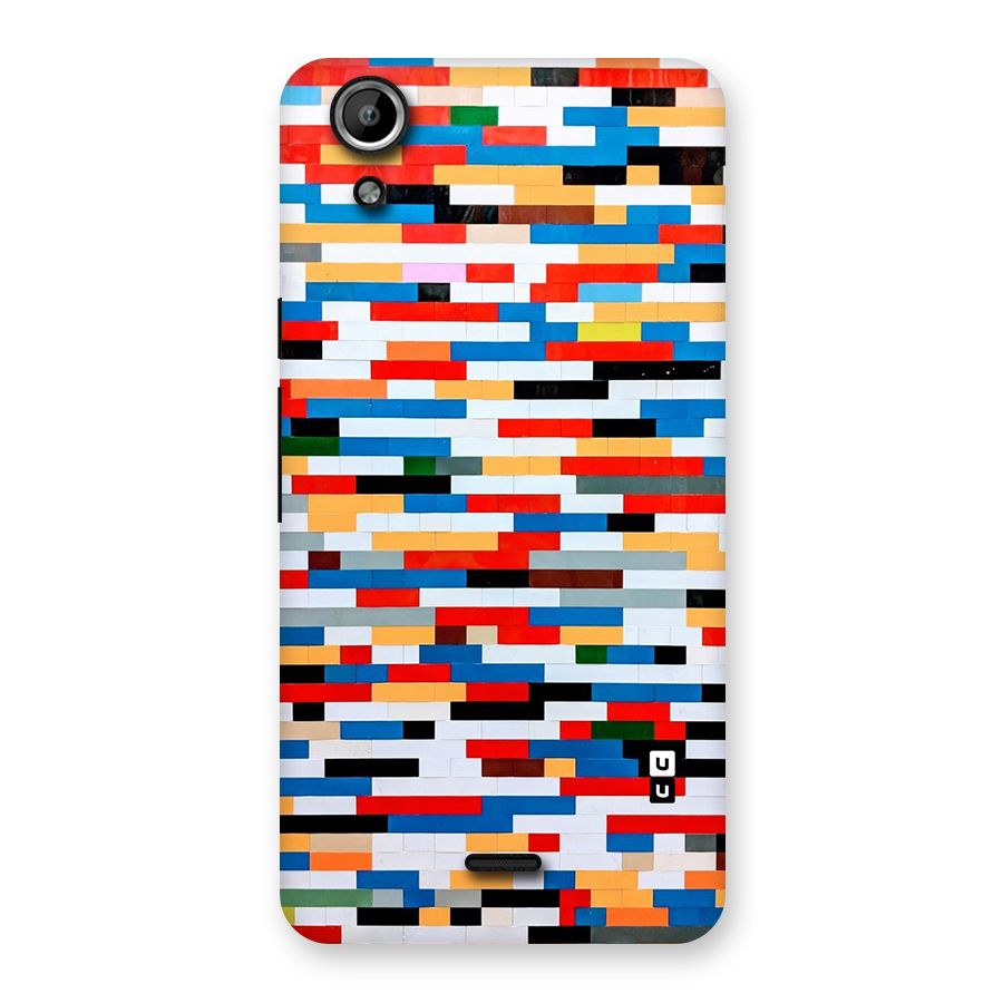 Cool Colors Collage Pattern Art Back Case for Micromax Canvas Selfie Lens Q345