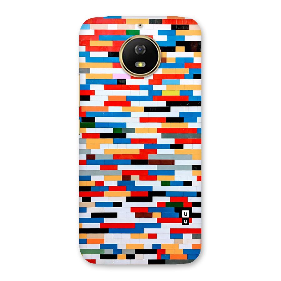 Cool Colors Collage Pattern Art Back Case for Moto G5s