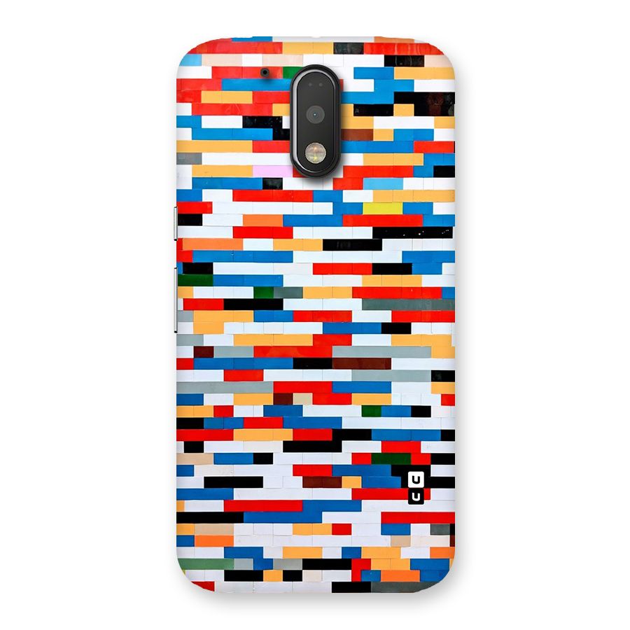 Cool Colors Collage Pattern Art Back Case for Motorola Moto G4