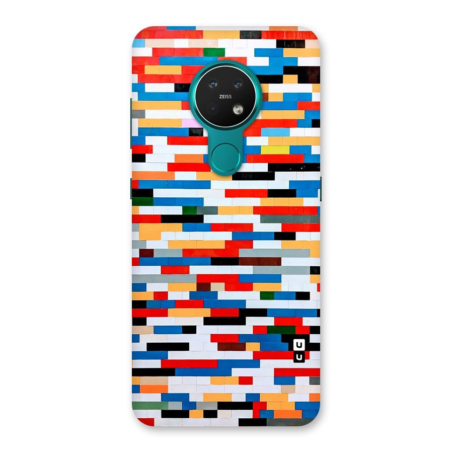 Cool Colors Collage Pattern Art Back Case for Nokia 7.2