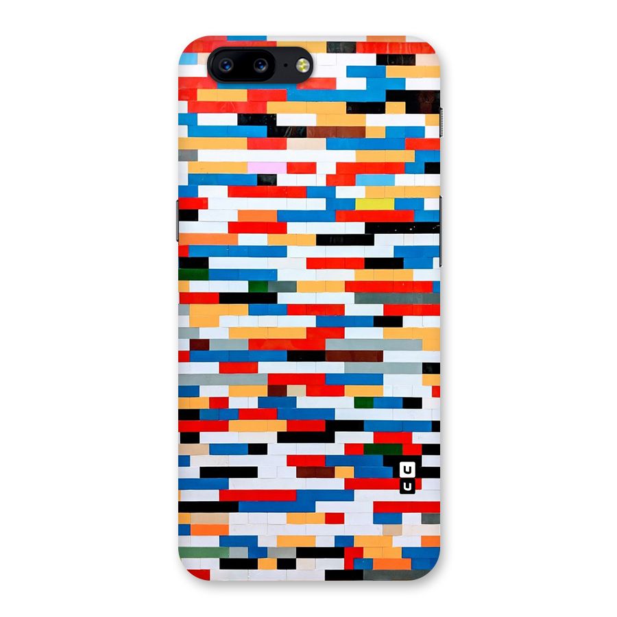 Cool Colors Collage Pattern Art Back Case for OnePlus 5
