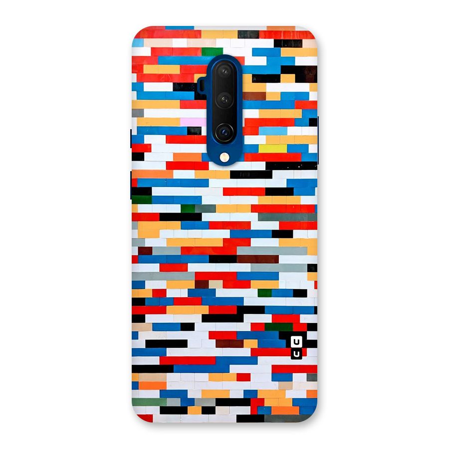 Cool Colors Collage Pattern Art Back Case for OnePlus 7T Pro