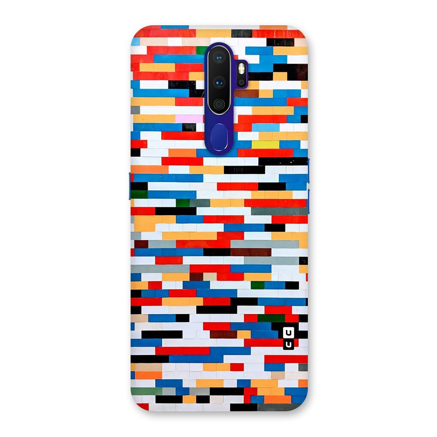 Cool Colors Collage Pattern Art Back Case for Oppo A9 (2020)