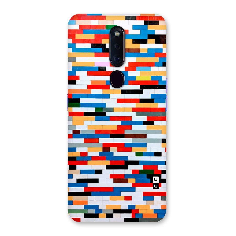 Cool Colors Collage Pattern Art Back Case for Oppo F11 Pro