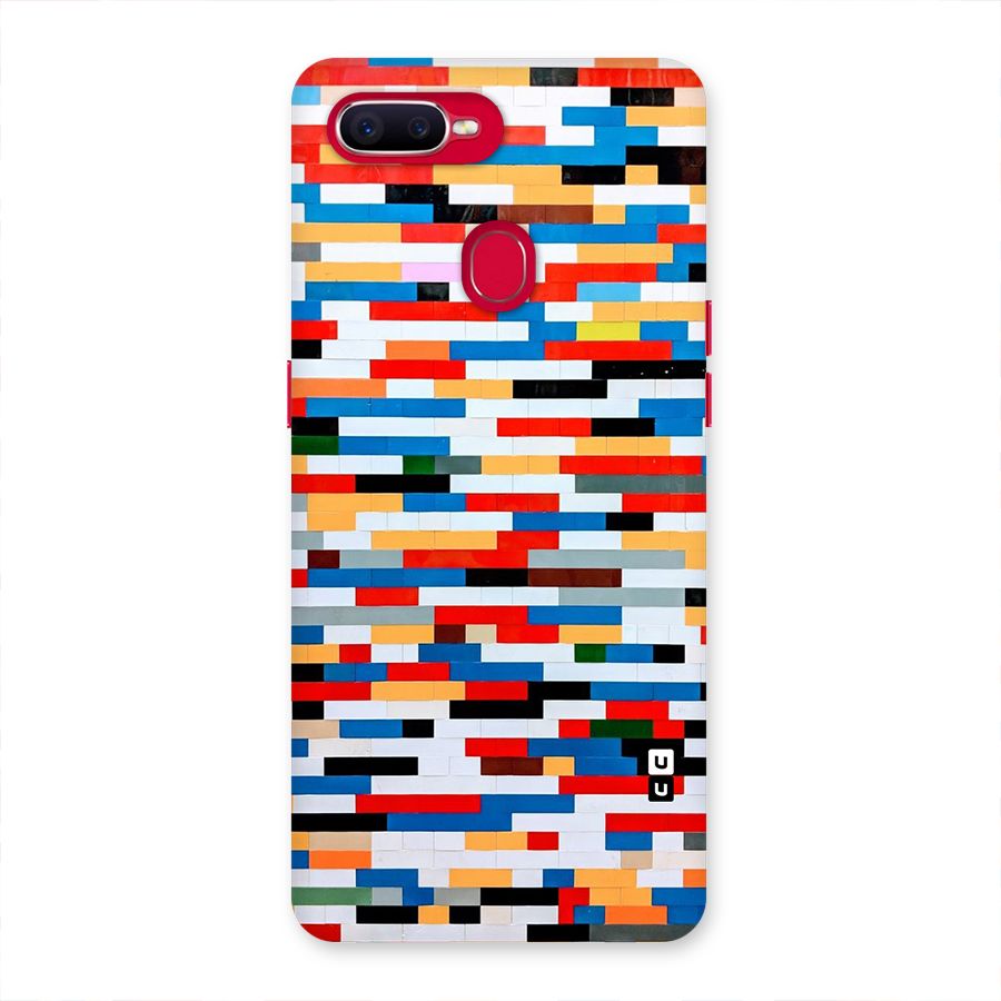 Cool Colors Collage Pattern Art Back Case for Oppo F9 Pro