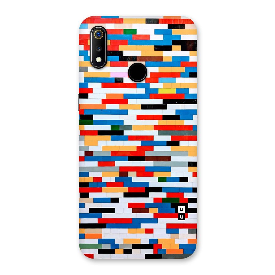 Cool Colors Collage Pattern Art Back Case for Realme 3