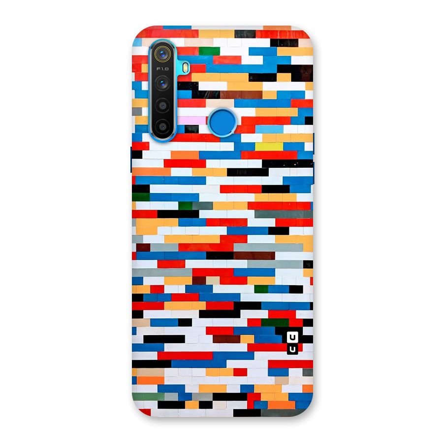 Cool Colors Collage Pattern Art Back Case for Realme 5