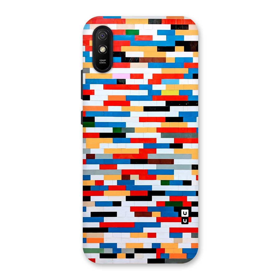 Cool Colors Collage Pattern Art Back Case for Redmi 9A