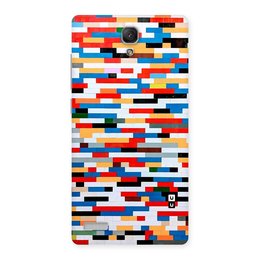 Cool Colors Collage Pattern Art Back Case for Redmi Note