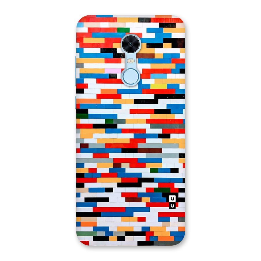 Cool Colors Collage Pattern Art Back Case for Redmi Note 5