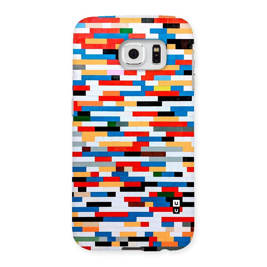 Cool Colors Collage Pattern Art Back Case for Samsung Galaxy S6