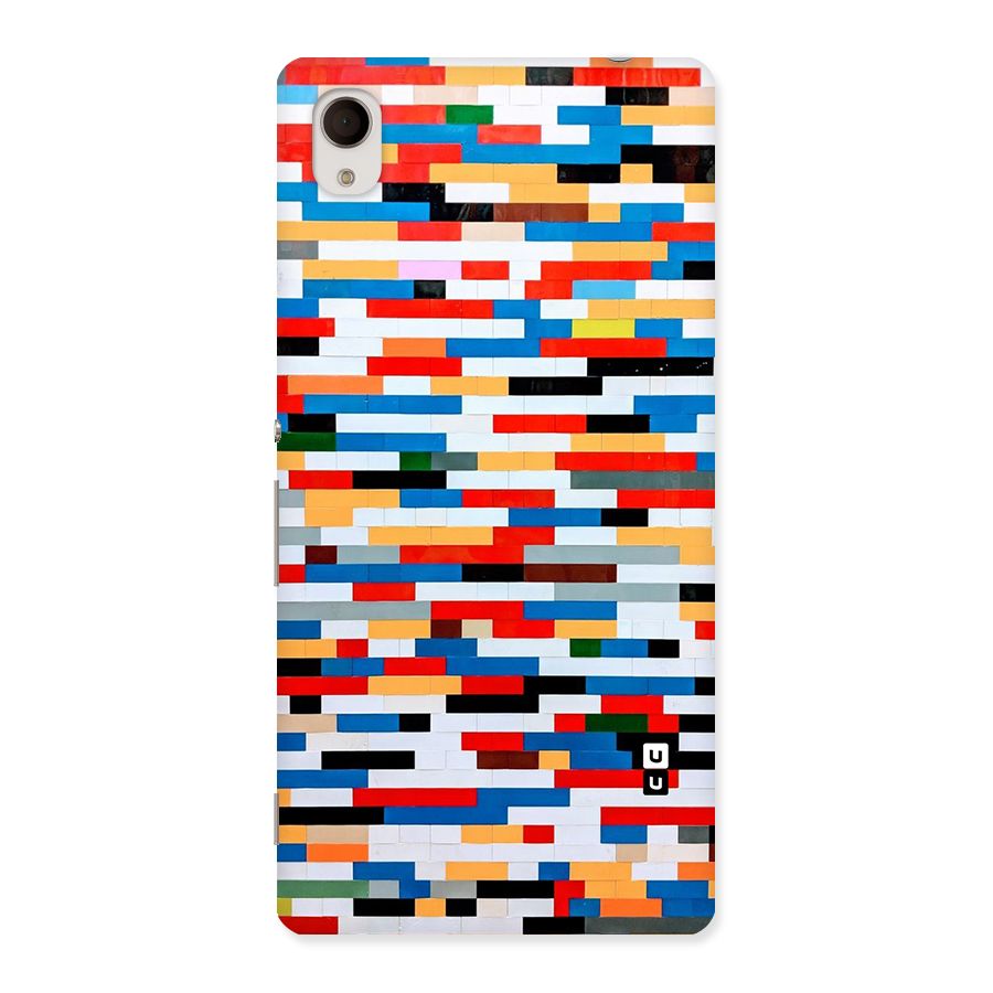 Cool Colors Collage Pattern Art Back Case for Sony Xperia M4