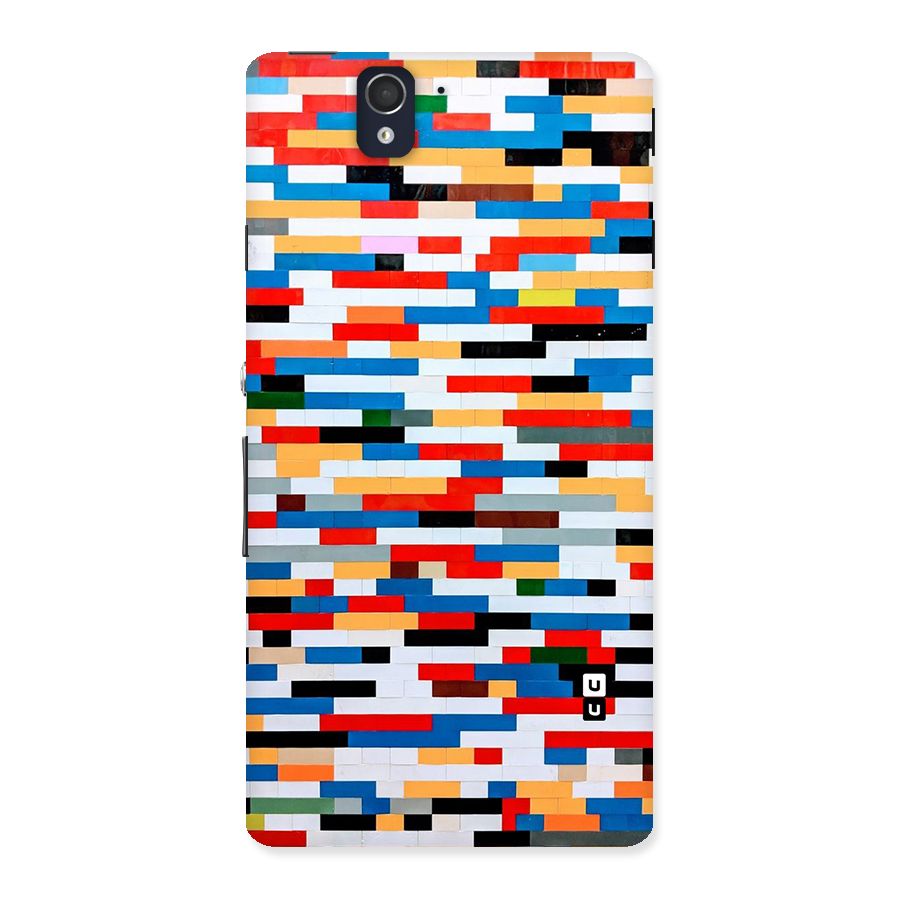 Cool Colors Collage Pattern Art Back Case for Sony Xperia Z