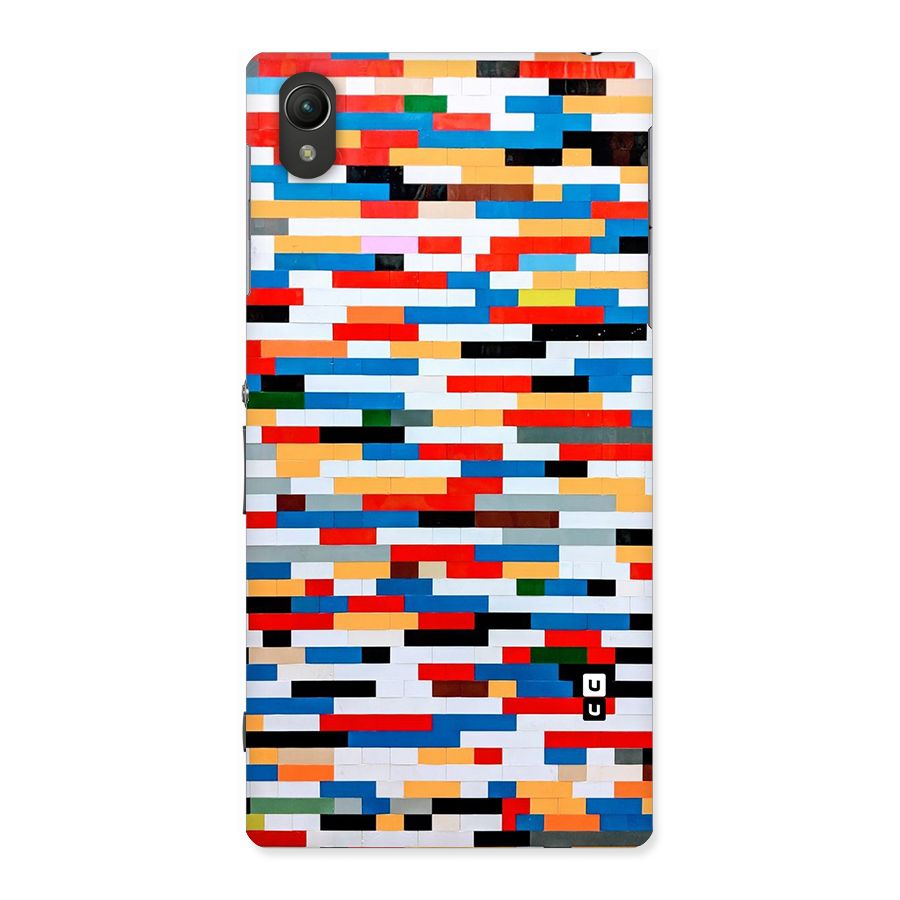 Cool Colors Collage Pattern Art Back Case for Sony Xperia Z1