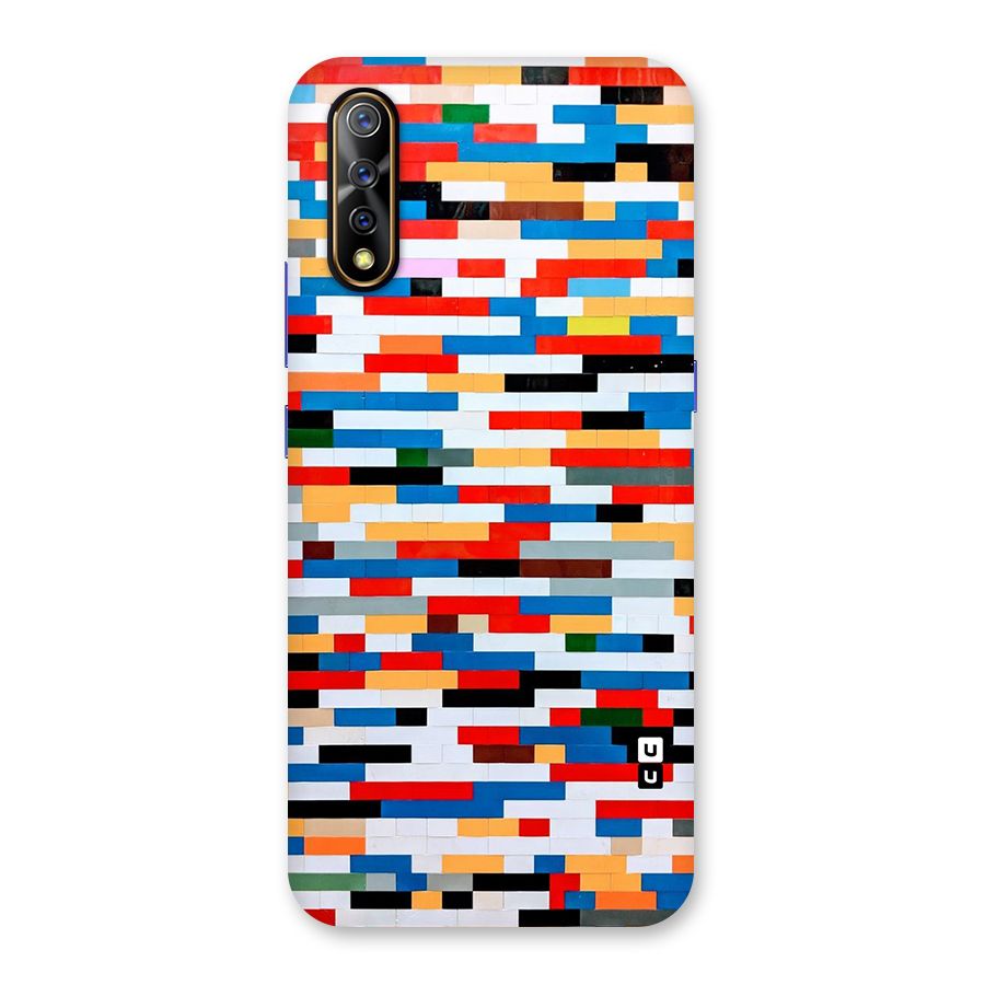 Cool Colors Collage Pattern Art Back Case for Vivo S1