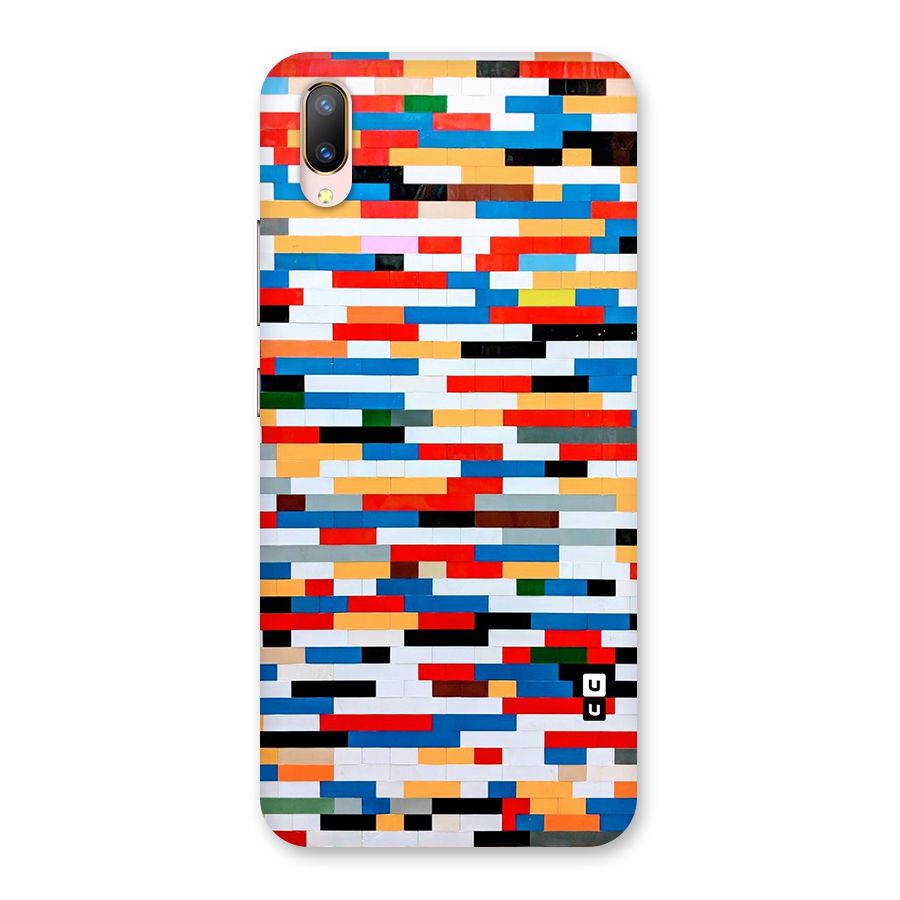 Cool Colors Collage Pattern Art Back Case for Vivo V11 Pro