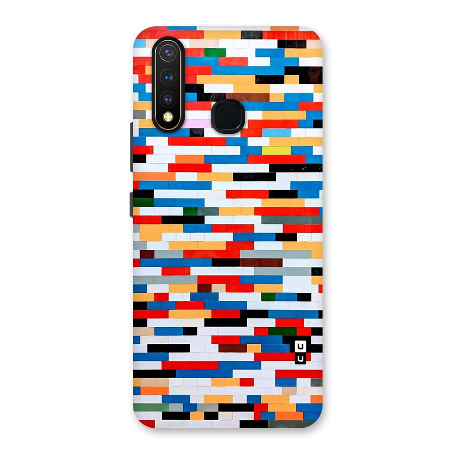 Cool Colors Collage Pattern Art Back Case for Vivo Y19