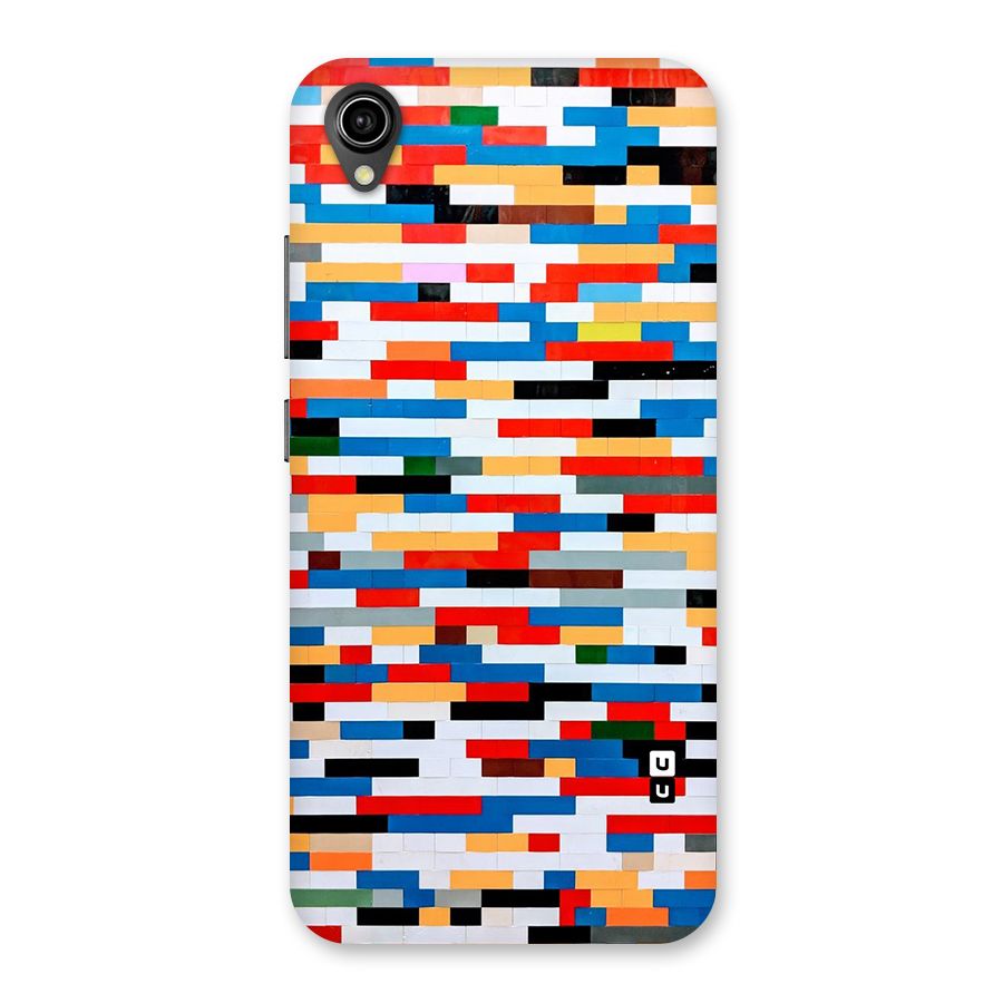 Cool Colors Collage Pattern Art Back Case for Vivo Y91i