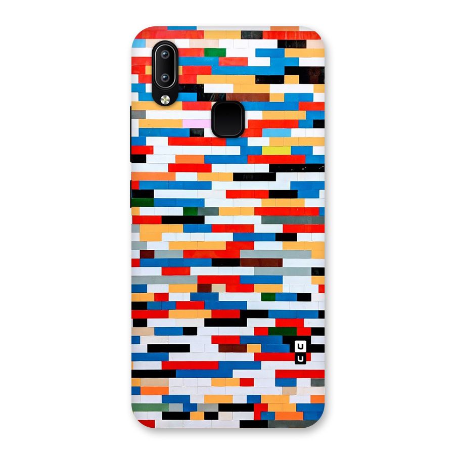 Cool Colors Collage Pattern Art Back Case for Vivo Y95